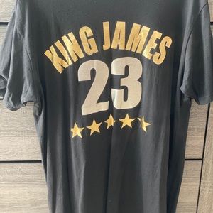 Lebron James “King James” Custom shirt